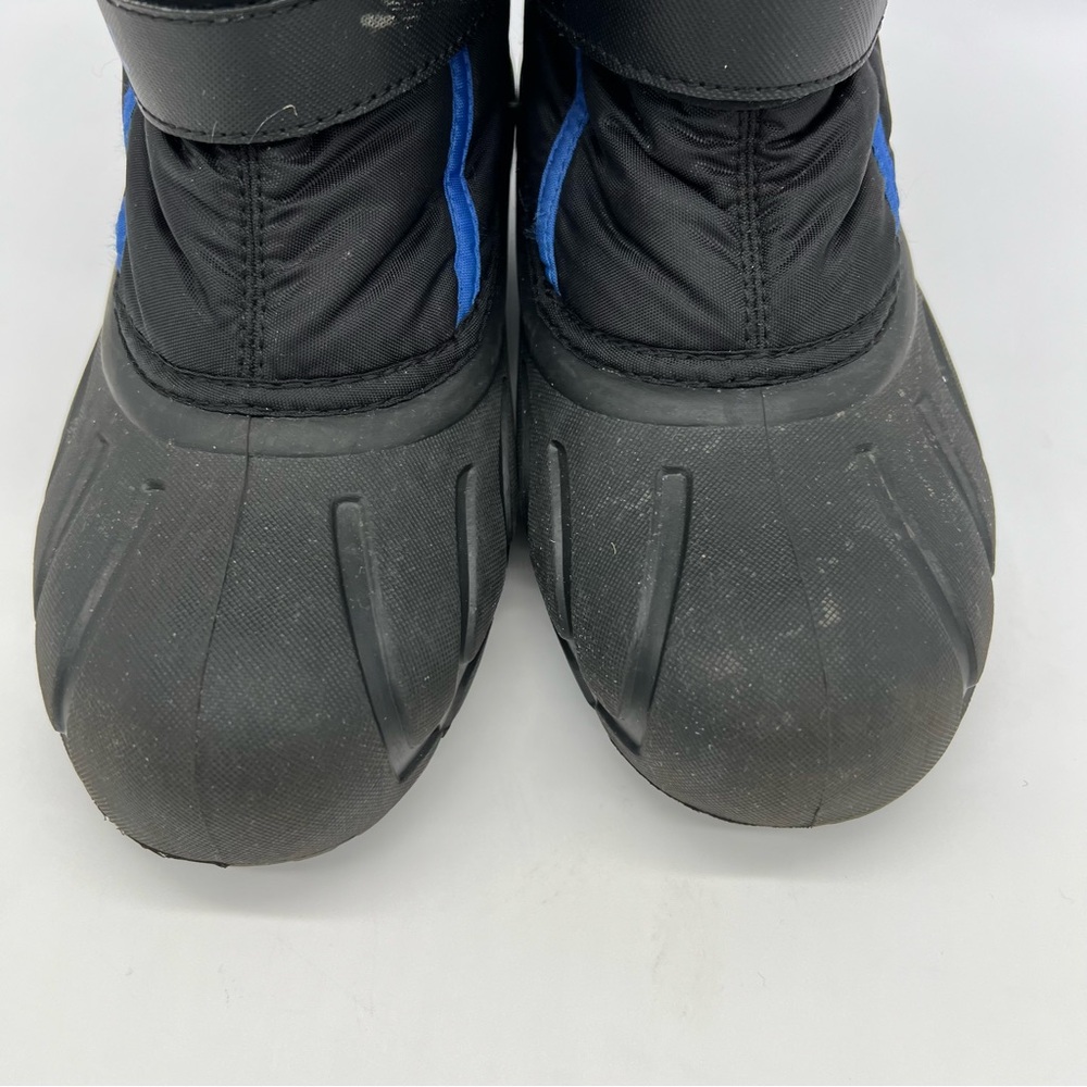 Sorel Flurry NY1810-010 Insulated Lined Black/Blue Snow Winter Boots Size 6 - Picture 6 of 16